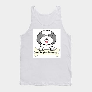 Old English Sheepdog Tank Top